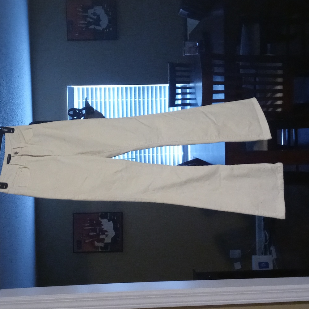 Wide leg, corduroy pants